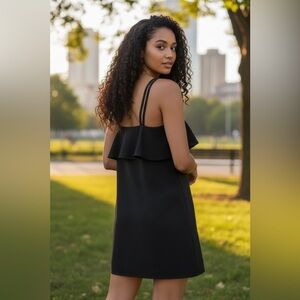 Cooper & Ella Black Midi Dress